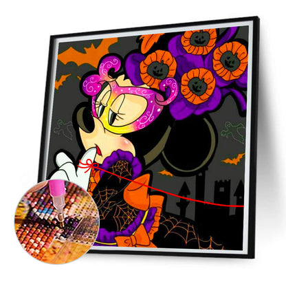 Halloween Mickey - Full AB Square Drill Diamond Painting 30*30CM