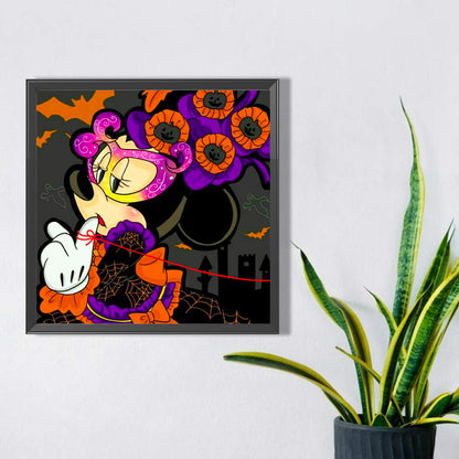 Halloween Mickey - Full AB Square Drill Diamond Painting 30*30CM