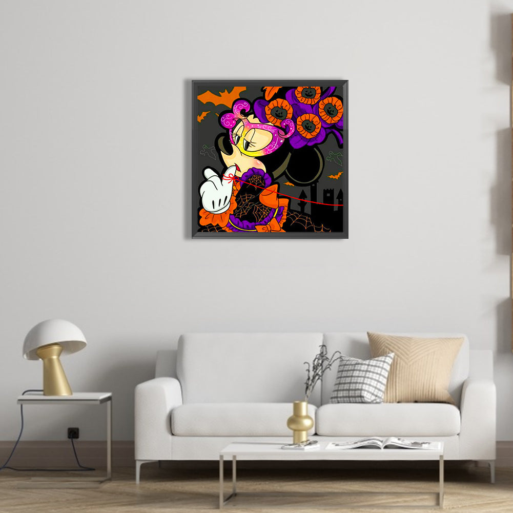 Halloween Mickey - Full AB Square Drill Diamond Painting 30*30CM