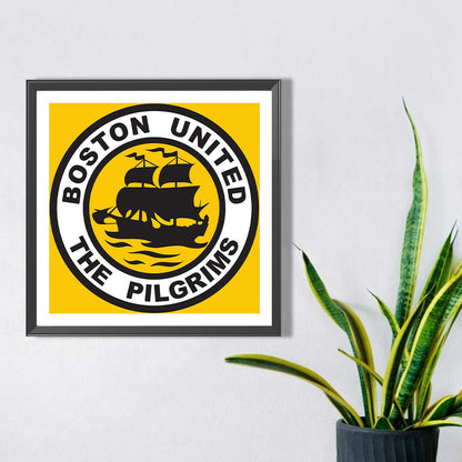 Boston United Football Club - Full Square Drill Diamond Painting 30*30CM