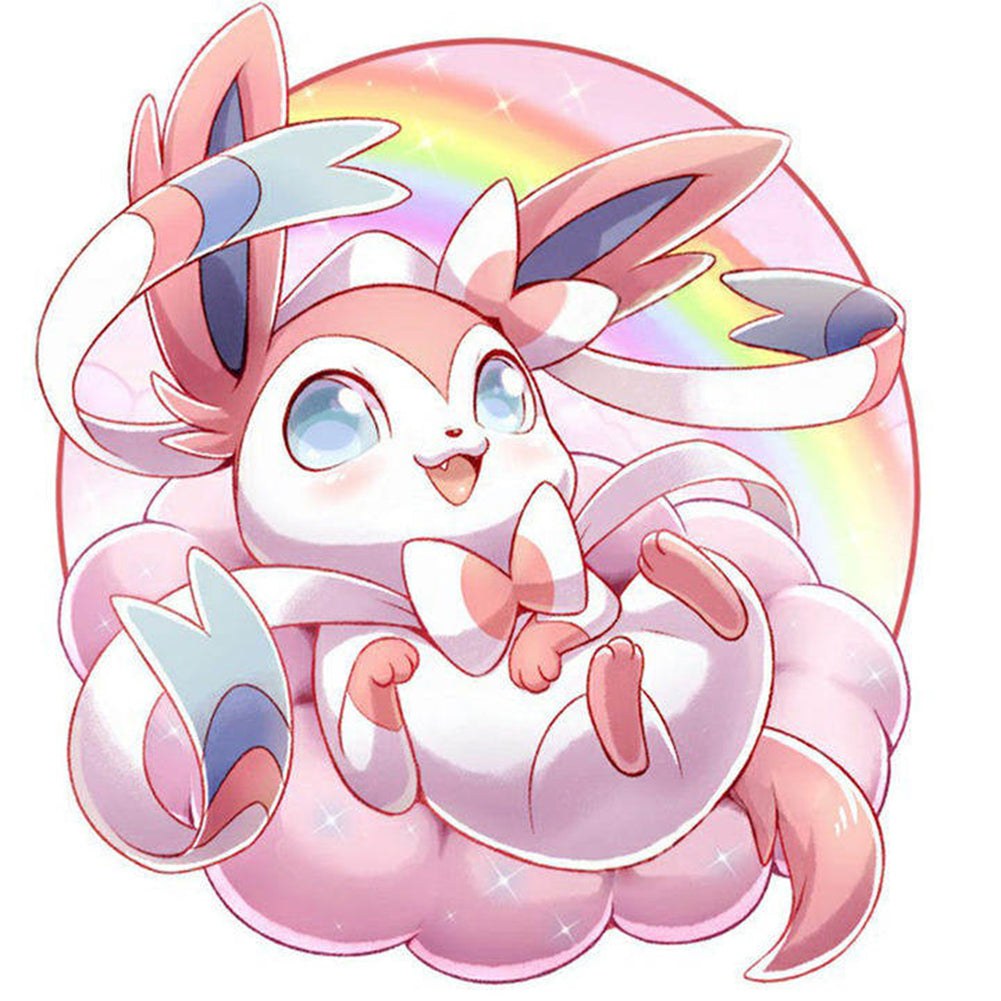 Fairy Eevee Pokemon - Full Square Drill Diamond Painting 30*30CM