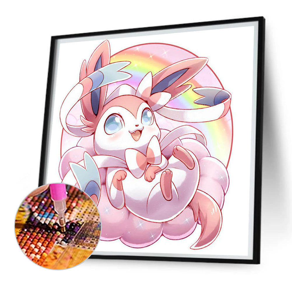 Fairy Eevee Pokemon - Full Square Drill Diamond Painting 30*30CM