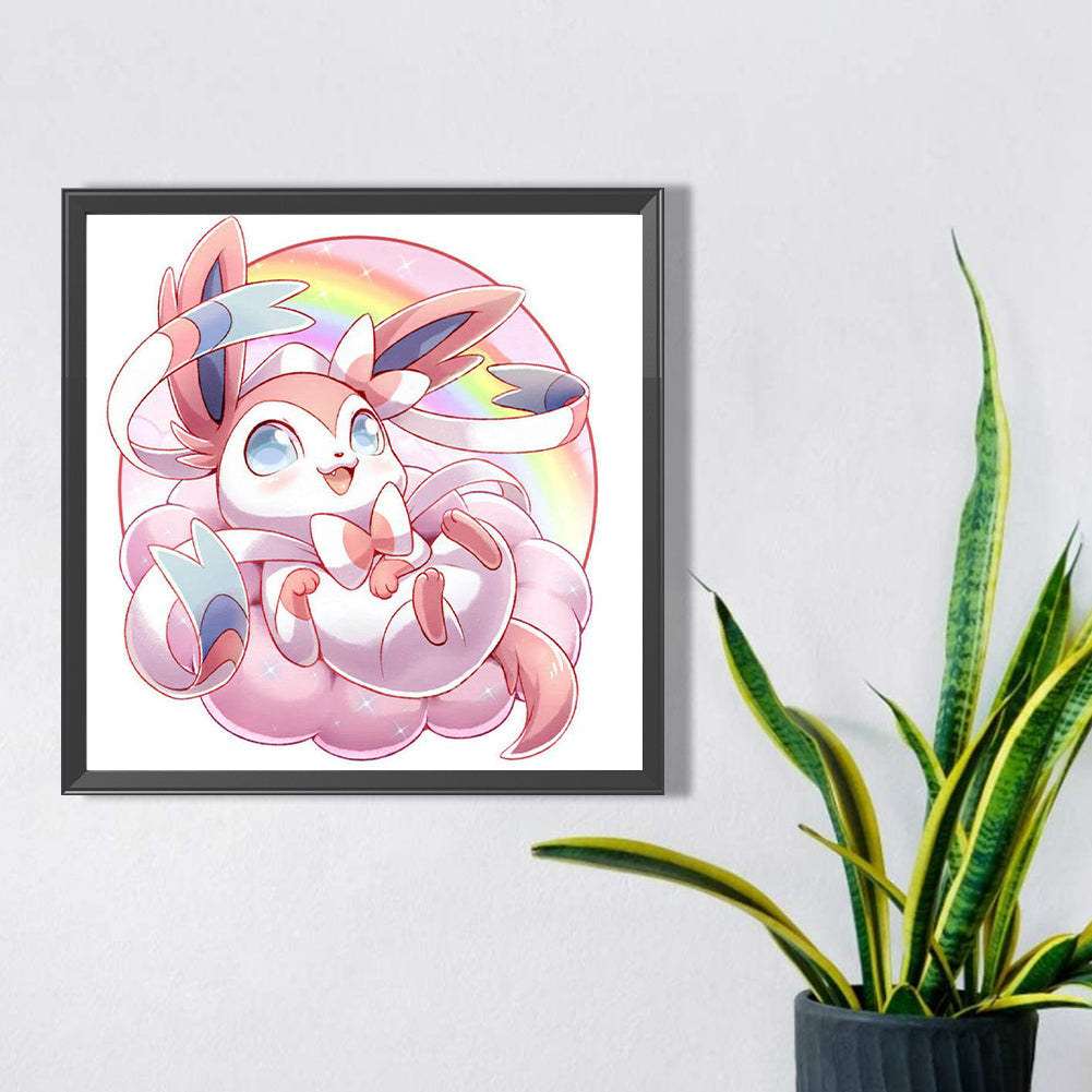 Fairy Eevee Pokemon - Full Square Drill Diamond Painting 30*30CM