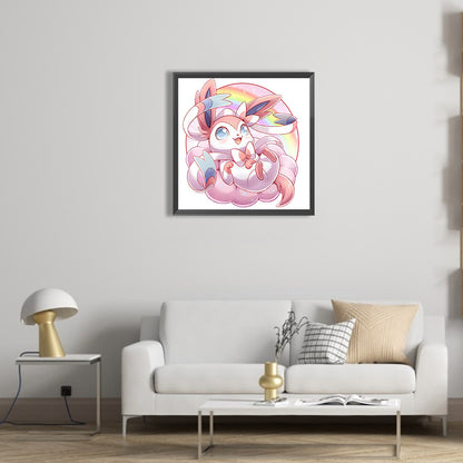 Fairy Eevee Pokemon - Full Square Drill Diamond Painting 30*30CM