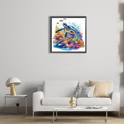 The Underwater World - Full Round Drill Diamond Painting 30*30CM