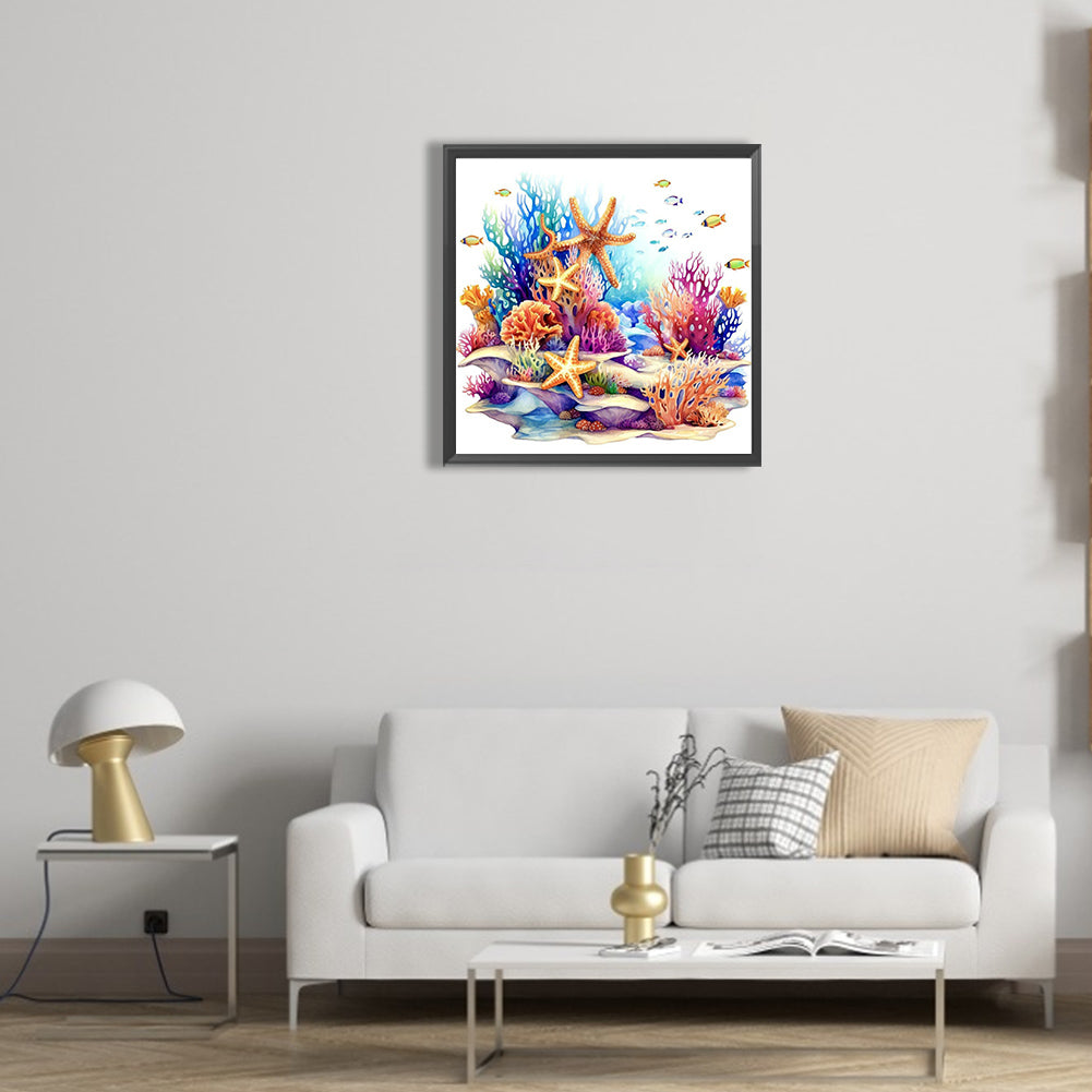 The Underwater World - Full Round Drill Diamond Painting 30*30CM