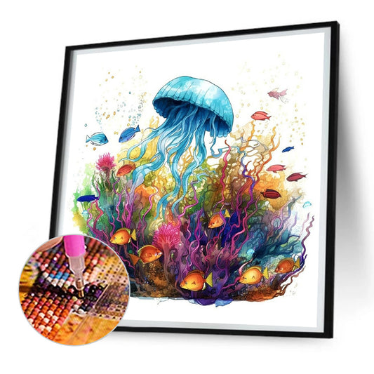 The Underwater World - Full Round Drill Diamond Painting 30*30CM