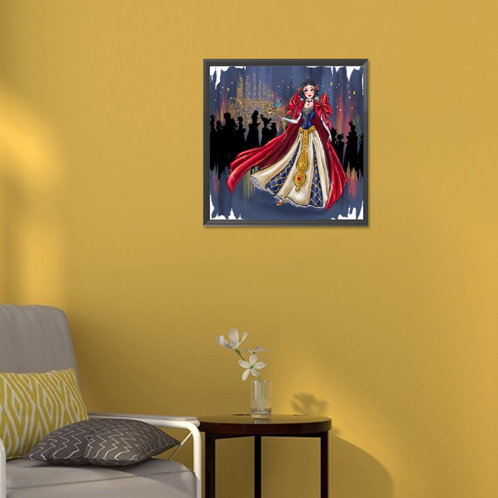 Snow White - Full Round Drill Diamond Painting 30*30CM