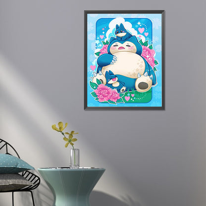 Chubby Cat - Full Round Drill Diamond Painting 40*50CM