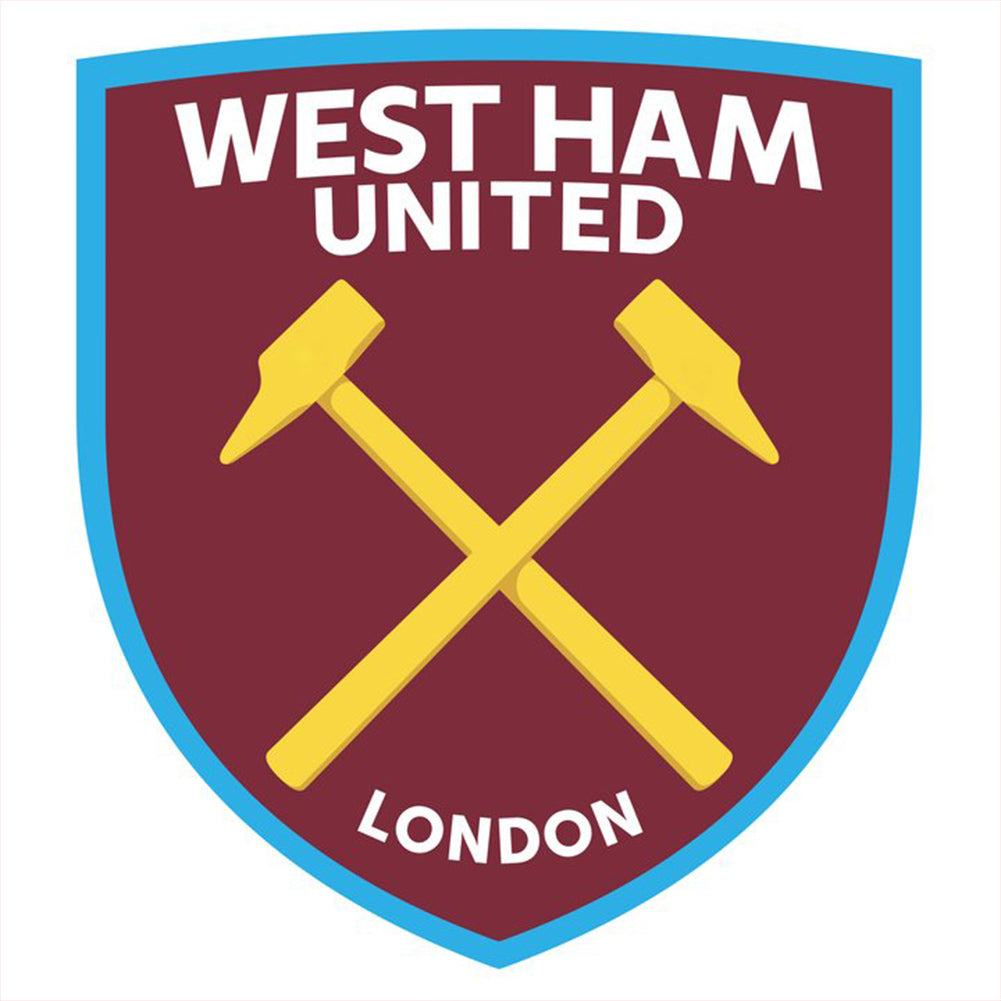 West Ham United - Full Round Drill Diamond Painting 30*30CM