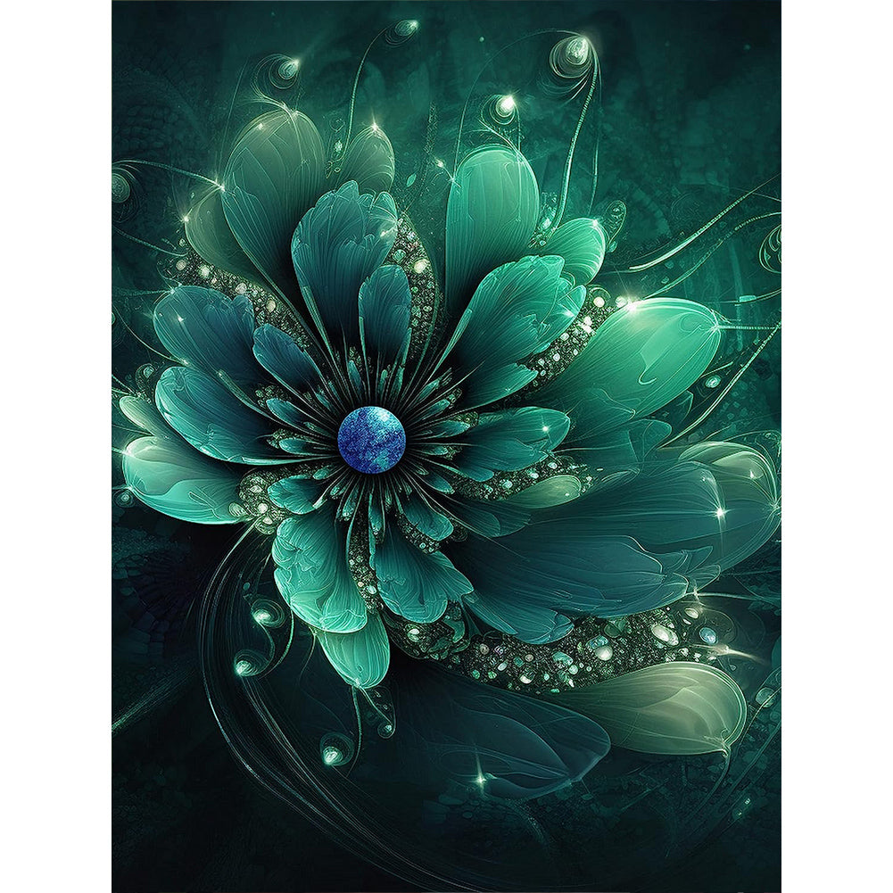 Dream Flower - Full Round Drill Diamond Painting 30*40CM