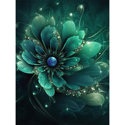 Dream Flower - Full Round Drill Diamond Painting 30*40CM