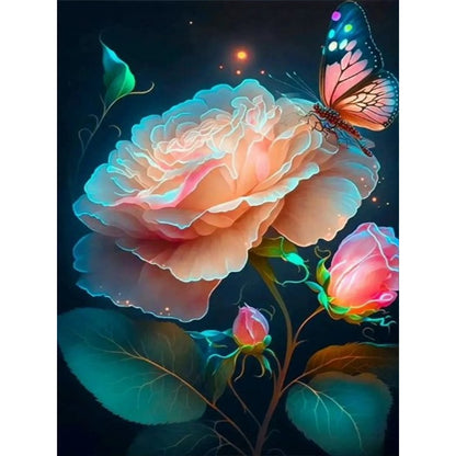 Dream Flower - Full Round Drill Diamond Painting 30*40CM
