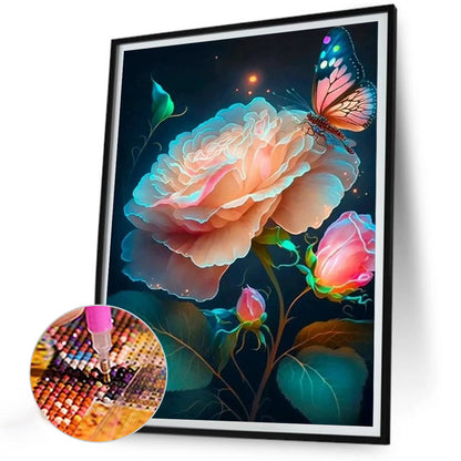 Dream Flower - Full Round Drill Diamond Painting 30*40CM