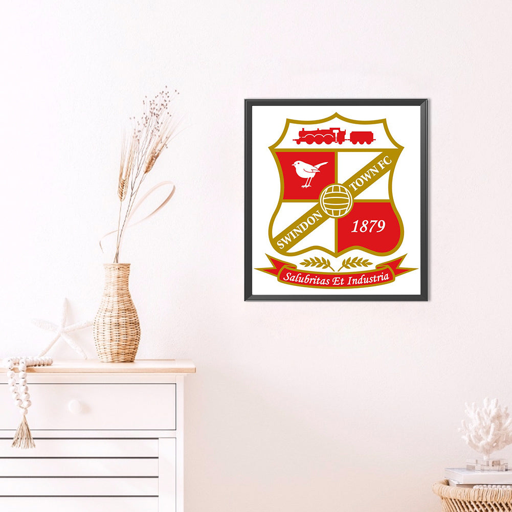 Swindon Football Club - Full Round Drill Diamond Painting 40*45CM