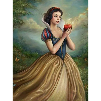 Snow White - Full Round Drill Diamond Painting 30*40CM