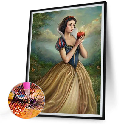 Snow White - Full Round Drill Diamond Painting 30*40CM