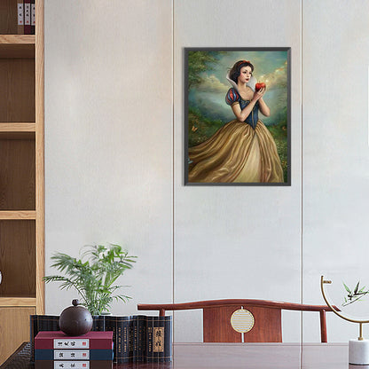 Snow White - Full Round Drill Diamond Painting 30*40CM