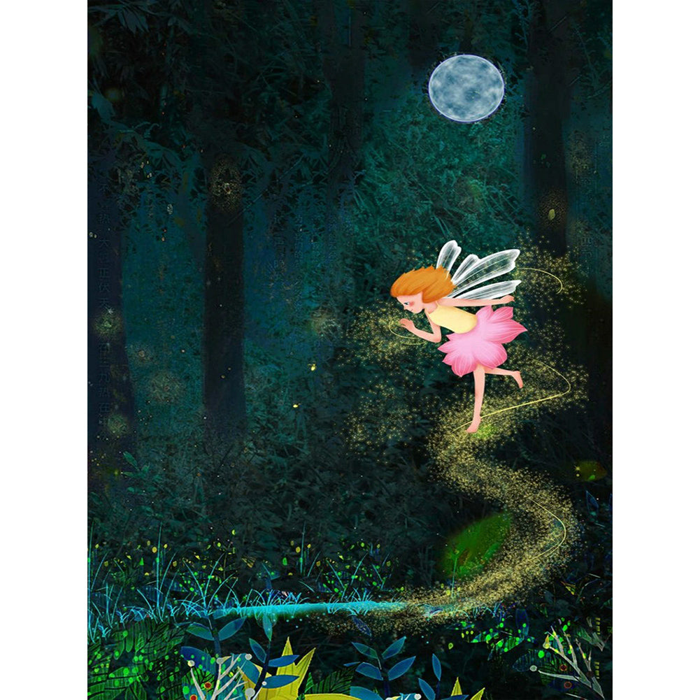 Forest Elves - Full Round Drill Diamond Painting 30*40CM