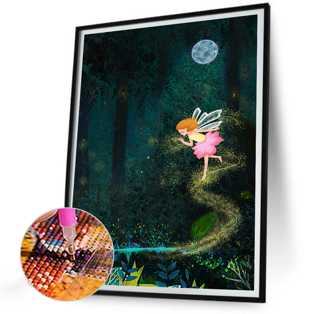 Forest Elves - Full Round Drill Diamond Painting 30*40CM