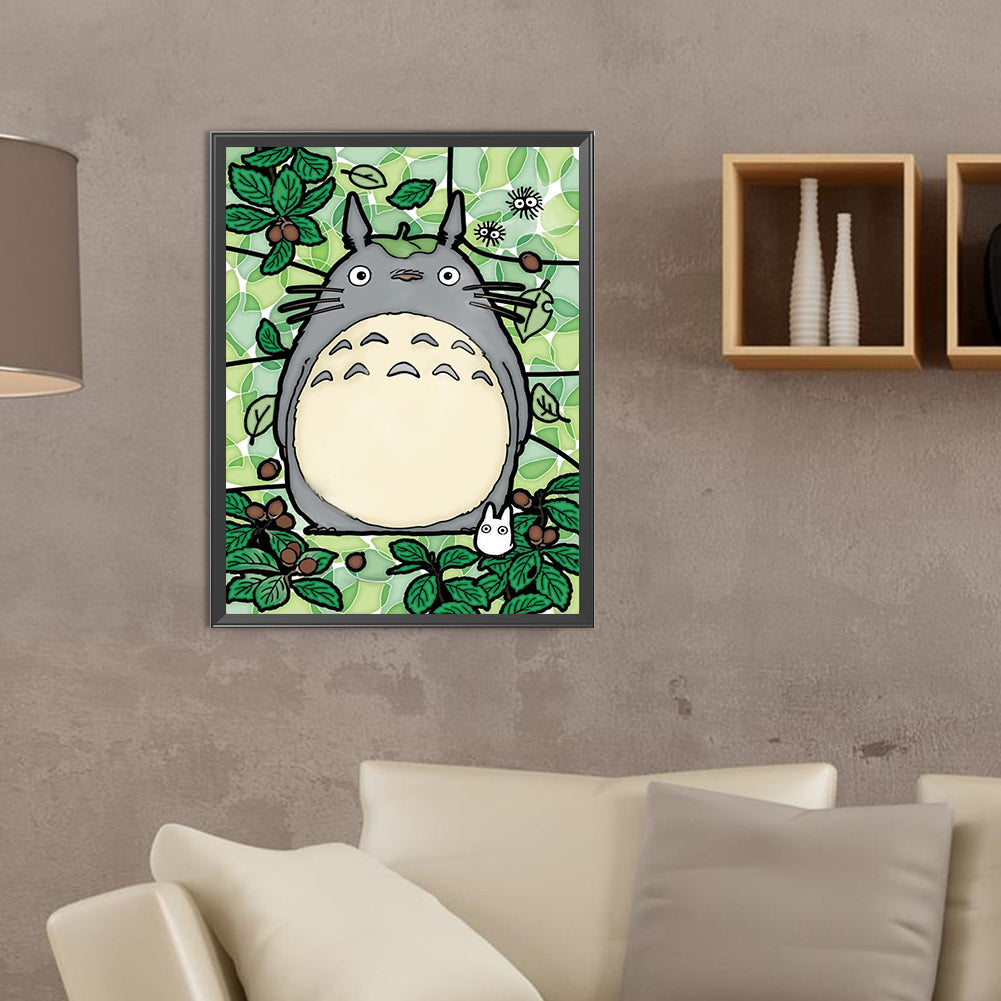 Chinchilla - Full Round Drill Diamond Painting 30*40CM