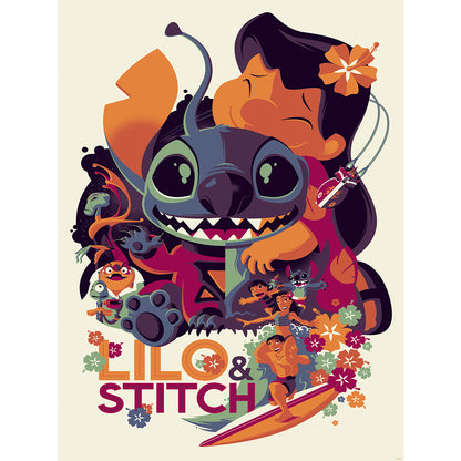 Stitch Lillo - 11CT Stamped Cross Stitch 40*55CM