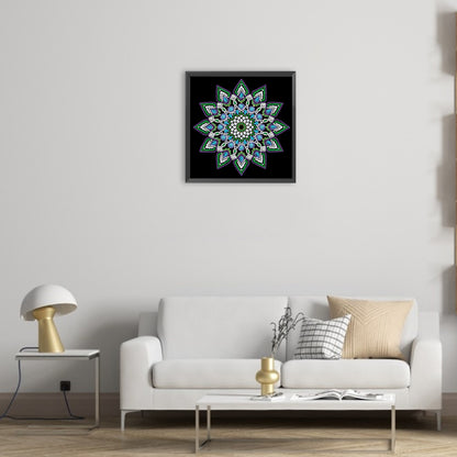 Mandala -  Special Shaped Drill Diamond Painting 30*30CM
