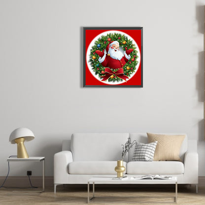 Santa Claus - Full Round Drill Diamond Painting 30*30CM