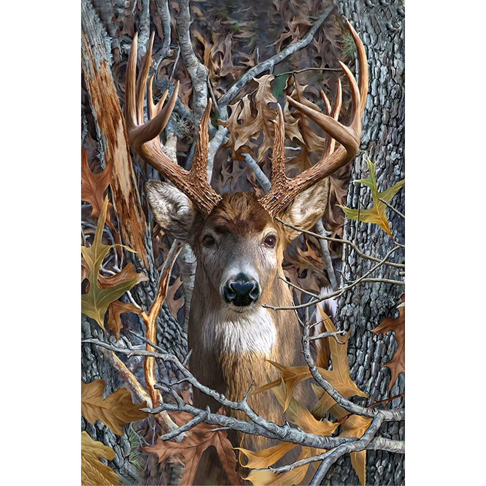 Elk - Full Square Drill Diamond Painting 20*30CM