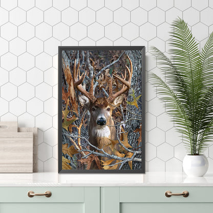 Elk - Full Square Drill Diamond Painting 20*30CM