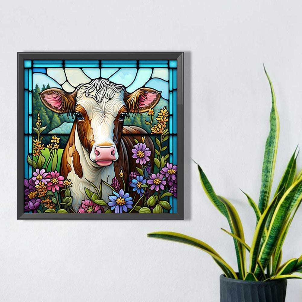 Calf - Full AB Square Drill Diamond Painting 40*40CM
