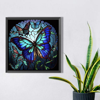 Small Butterfly - Full AB Square Drill Diamond Painting 40*40CM