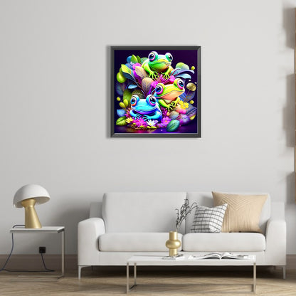 Frog - Full AB Square Drill Diamond Painting 40*40CM