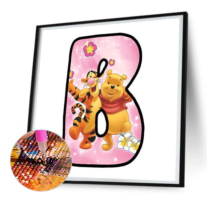 Tigger And Winnie The Pooh - Full Round Drill Diamond Painting 30*30CM