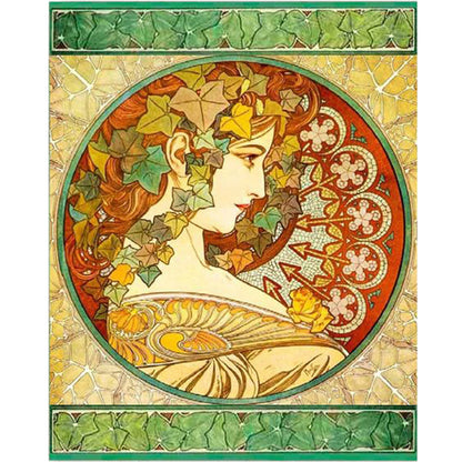 Old Master Painting Ivy - Full Round Drill Diamond Painting 40*50CM