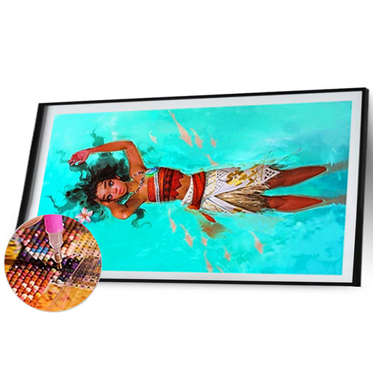 Moana - Full Round Drill Diamond Painting 30*50CM