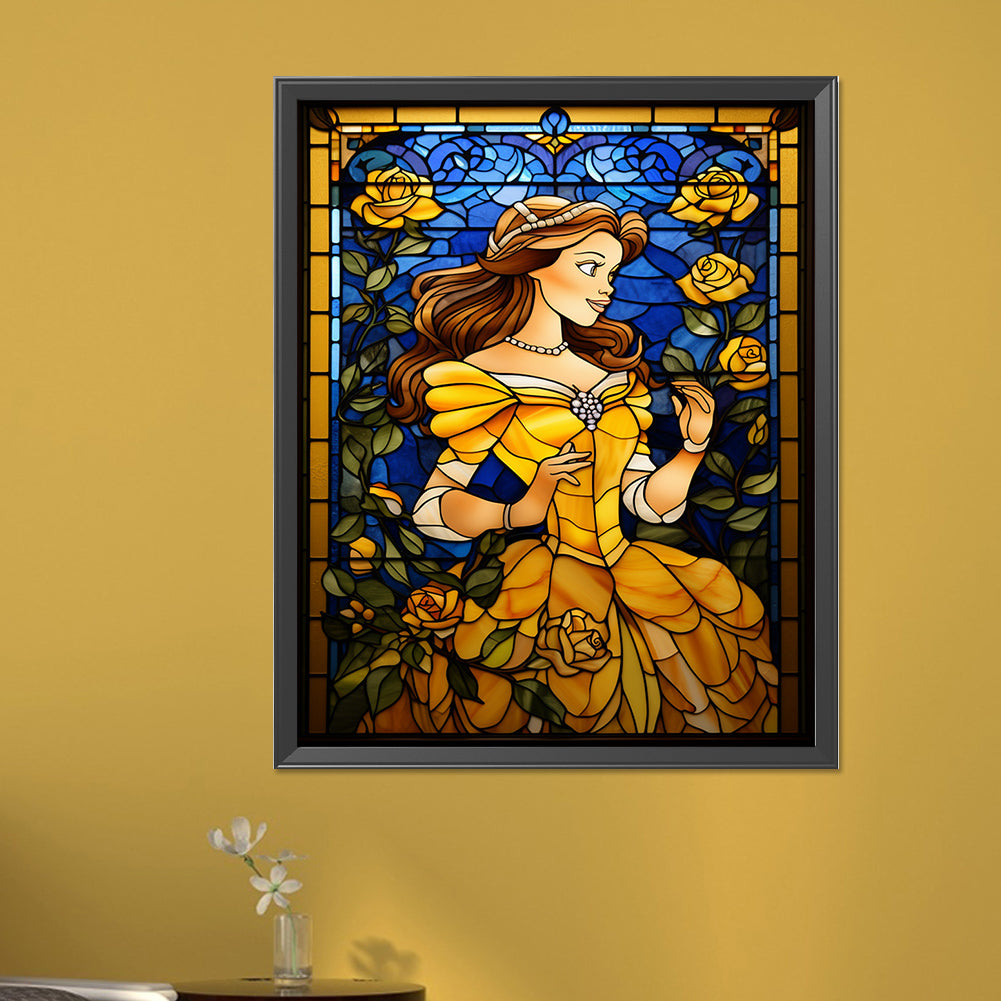 Princess - Full AB Round Drill Diamond Painting 40*50CM