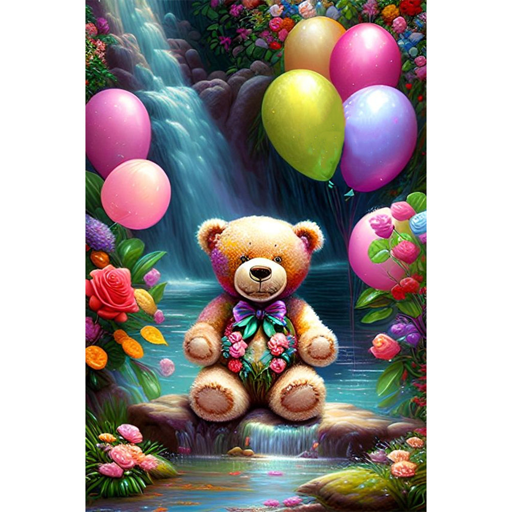 Little Bear - Full AB Round Drill Diamond Painting 40*60CM