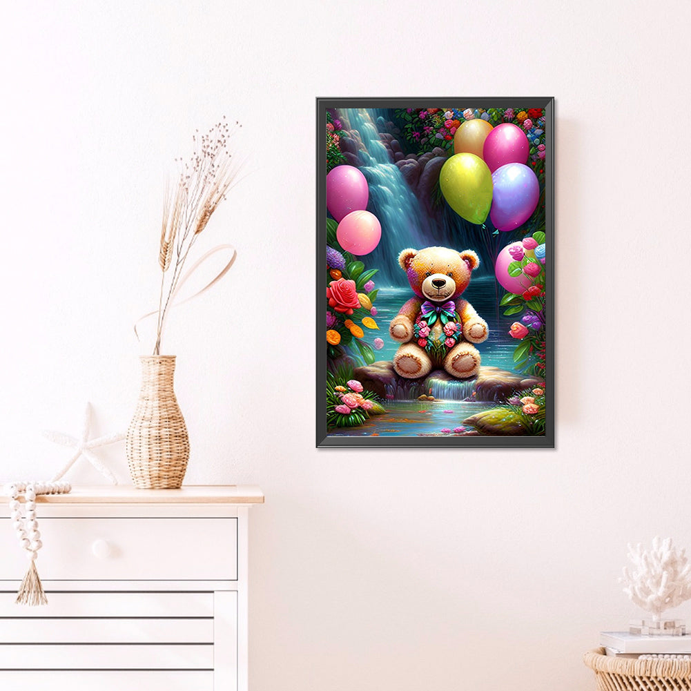 Little Bear - Full AB Round Drill Diamond Painting 40*60CM