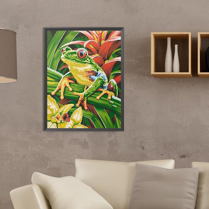 Frog - Full Round Drill Diamond Painting 30*40CM