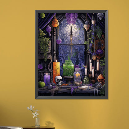 Halloween - Magic Space - Full Square Drill Diamond Painting 40*50CM