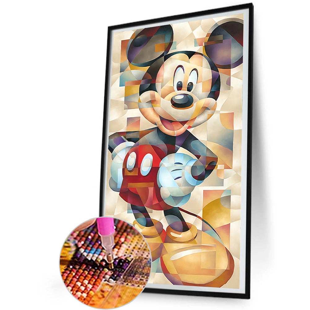 Mickey - Full Square Drill Diamond Painting 30*50CM