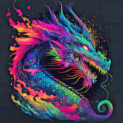 Dragon - Full Square Drill Diamond Painting 50*50CM