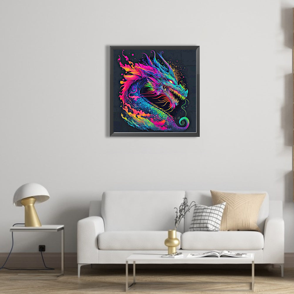 Dragon - Full Square Drill Diamond Painting 50*50CM