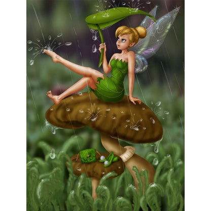 Tinker Bell - Full Round Drill Diamond Painting 30*40CM