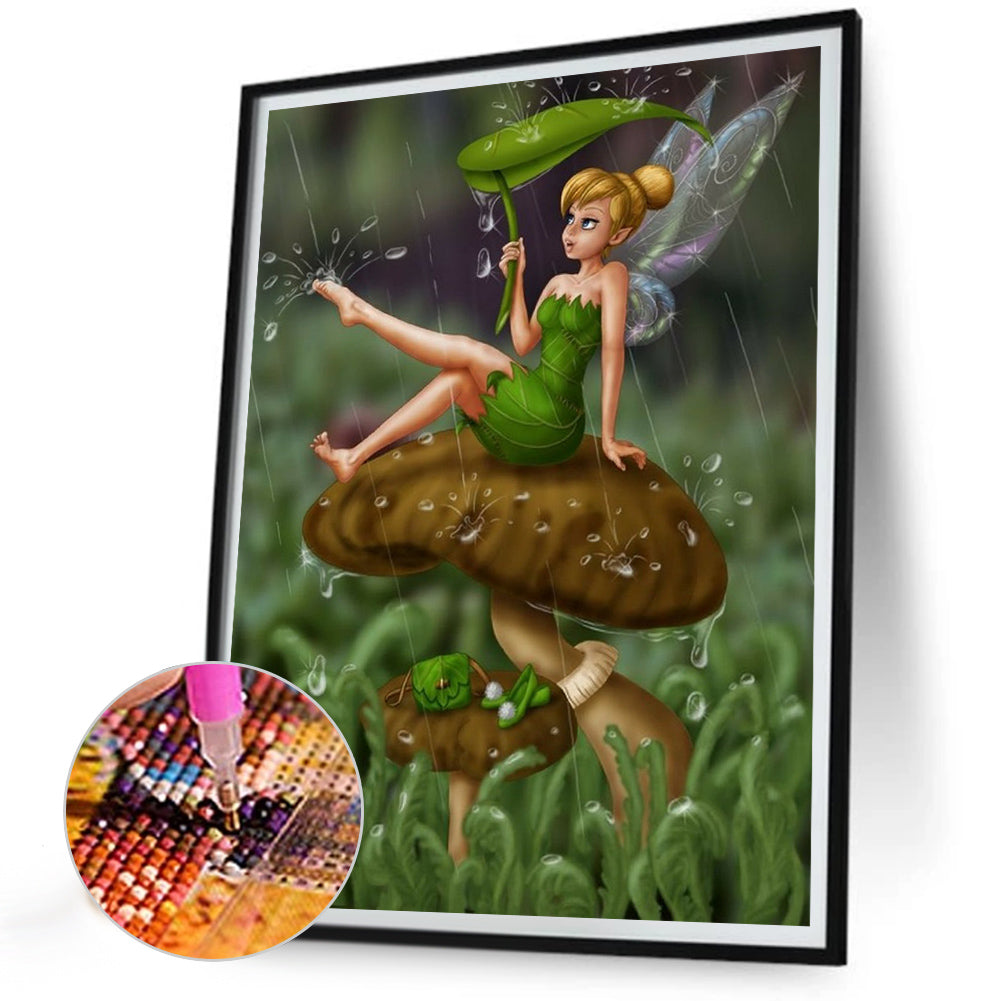 Tinker Bell - Full Round Drill Diamond Painting 30*40CM