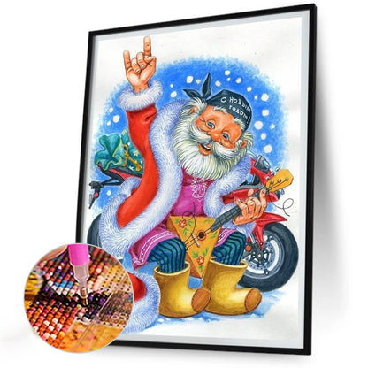 Santa Claus - Full Round Drill Diamond Painting 30*40CM