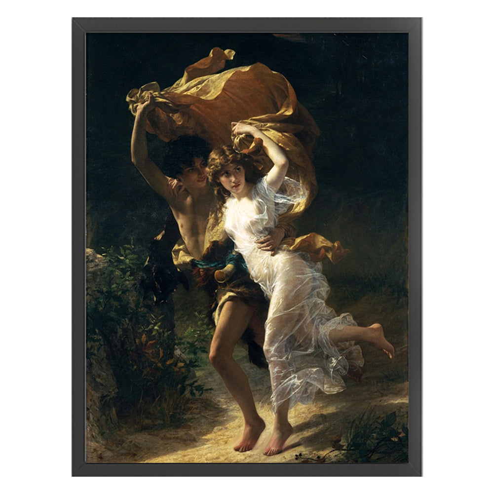 The Tempest - Pierre-Auguste Court - 11CT Stamped Cross Stitch 45*60CM