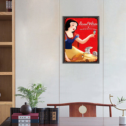 Snow White - Full Round Drill Diamond Painting 30*40CM