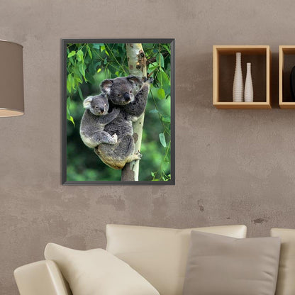 Koala - Full Round Drill Diamond Painting 30*40CM
